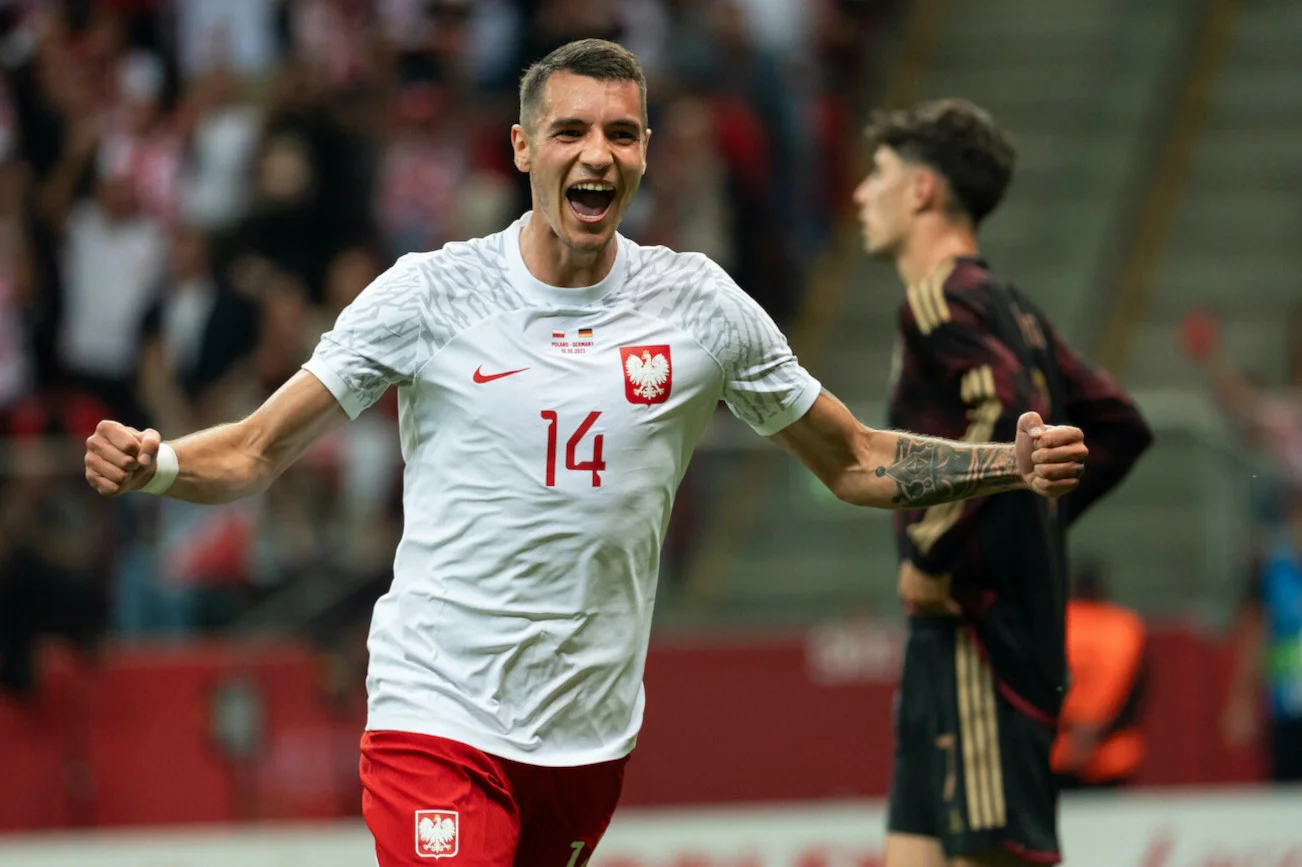 Trwa mecz Polski z Niemcami
