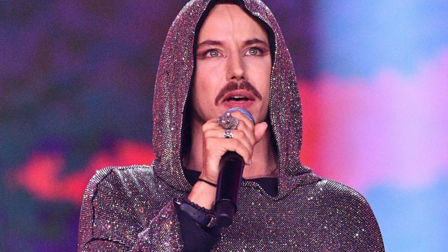 Michał Szpak chyba nie był zadowolony ze zwycięstwa Blanki.