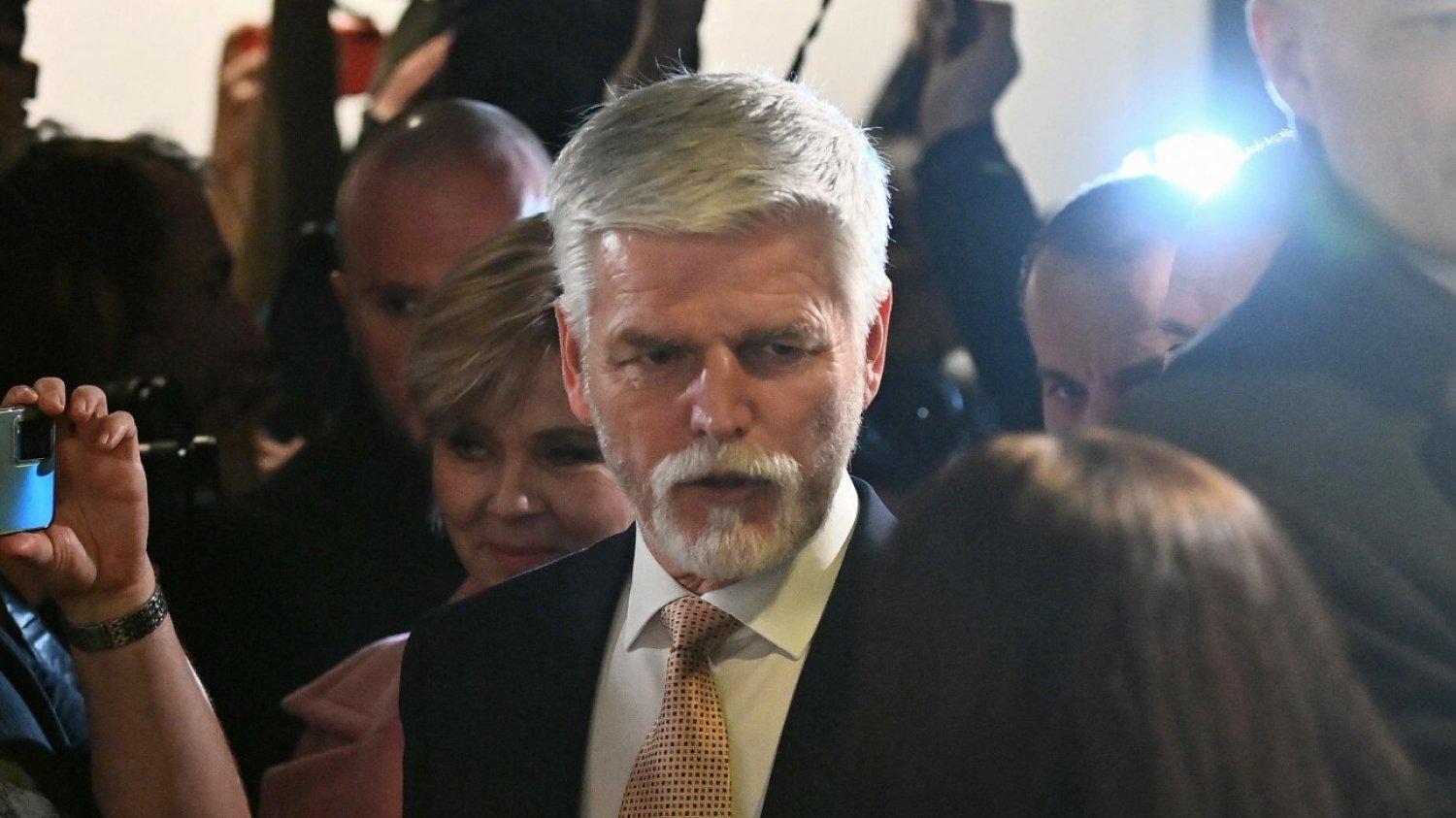 Prezydent Czech Petr Pavel.
