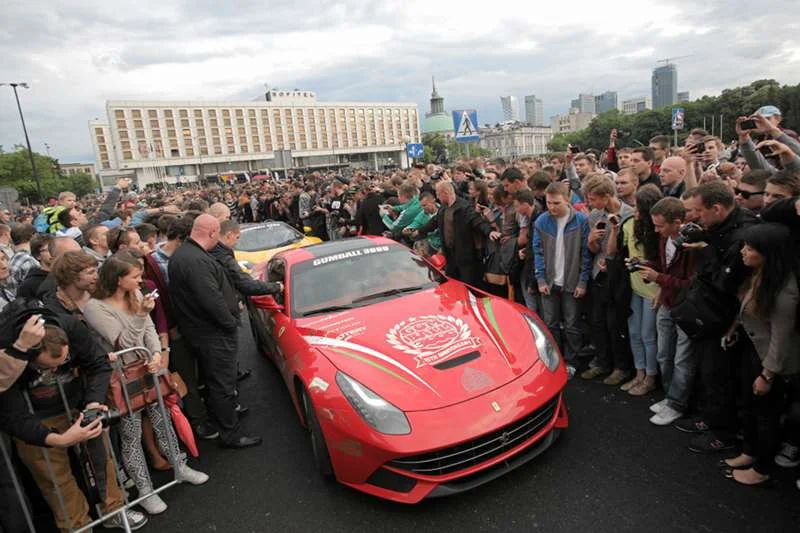 Gumball 3000 w Warszawie