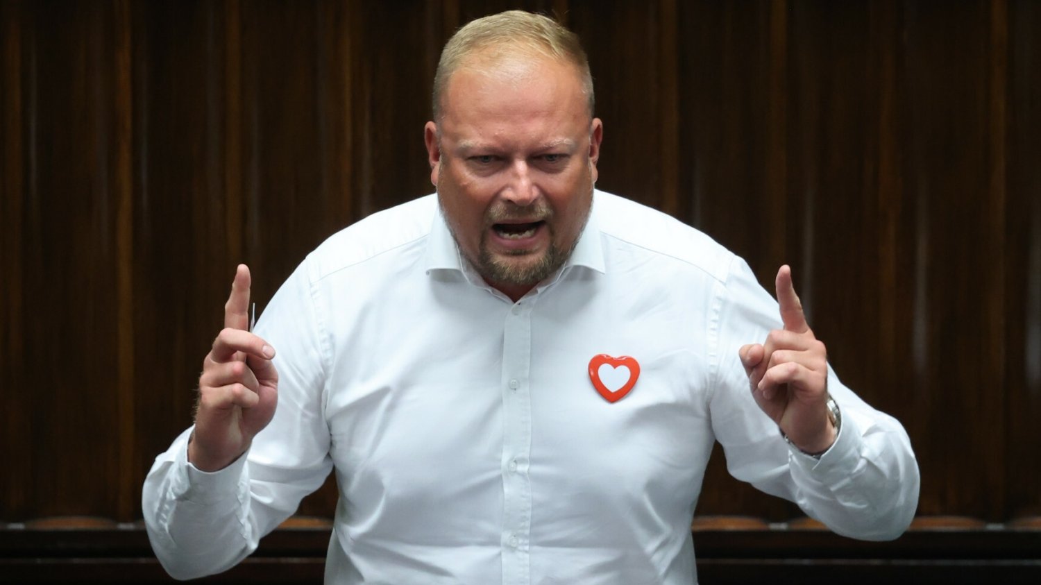 "Jako ojciec chrzestny dziecka poczętego z in vitro". Mocne słowa posła KO.