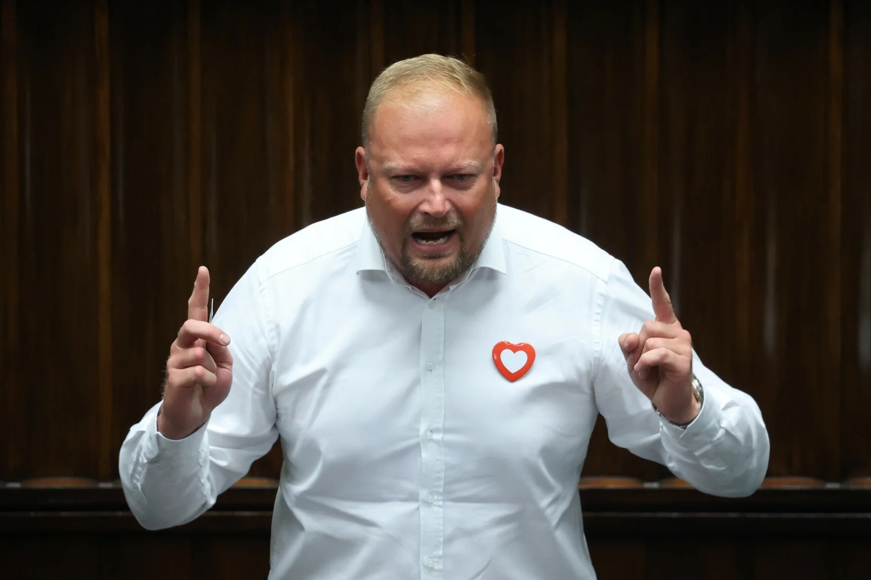 "Jako ojciec chrzestny dziecka poczętego z in vitro". Mocne słowa posła KO.