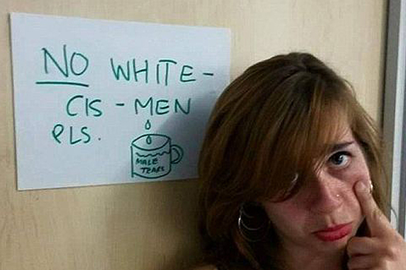 Studentka z Londynu jest posądzana o rasizm.