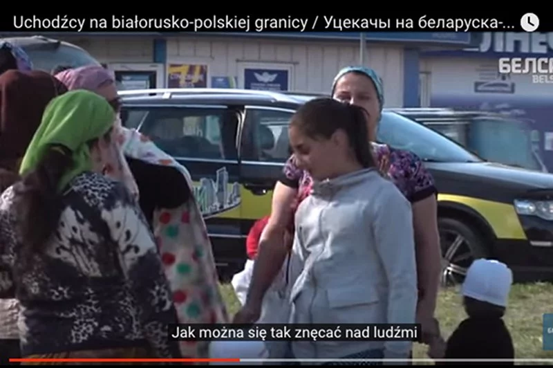 Wbrew prawu, szukający pomocy w Polsce są systematycznie odsyłani przez Straż Graniczną. Zdesperowani demonstrowali na białorusko-polskim przejściu granicznym.