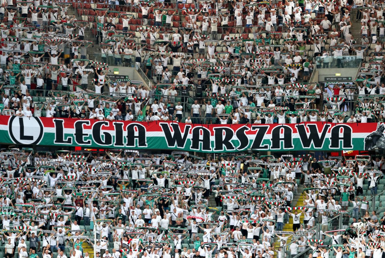 We wtorkowym meczu rewanżowym Legii Warszawa będzie głośno na trybunach