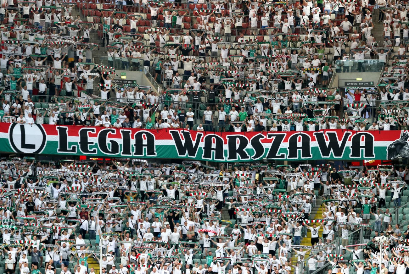 We wtorkowym meczu rewanżowym Legii Warszawa będzie głośno na trybunach