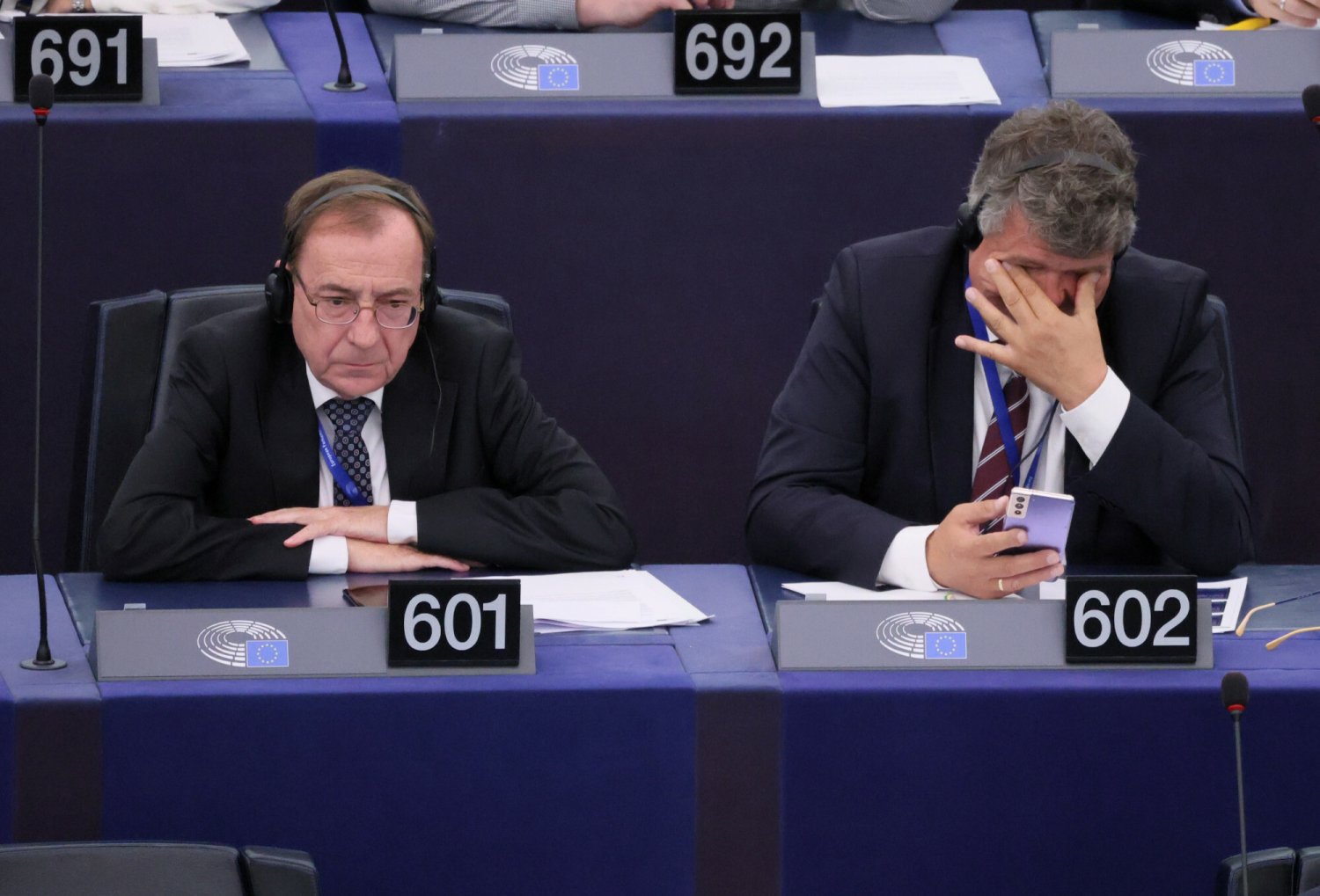 Mariusz Kamiński i Maciej Wąsik w PE