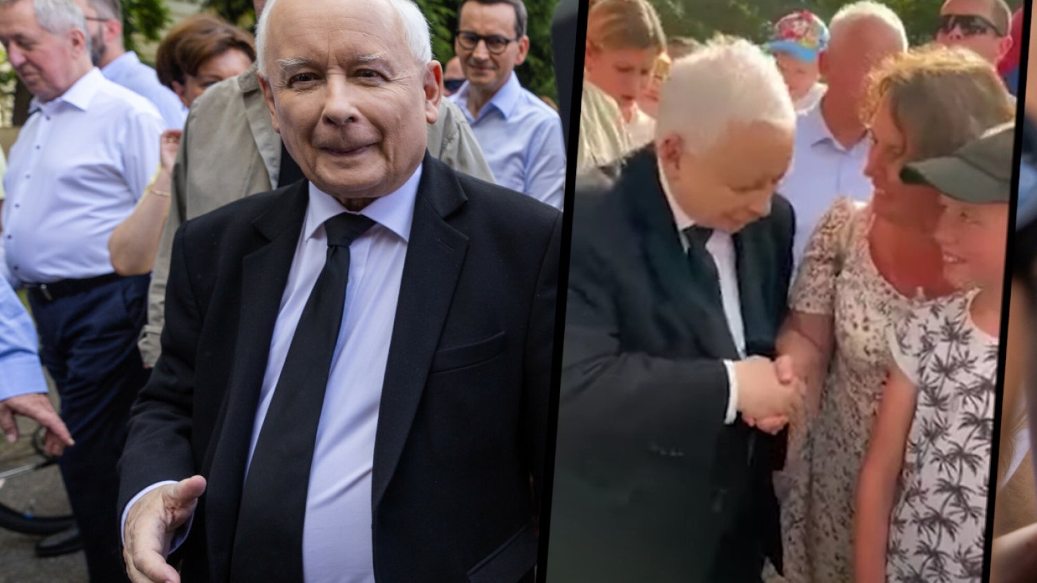 Jarosław Kaczyński zaliczył wpadkę w Pułtusku Jarosław Kaczyński zaliczył wpadkę w Pułtusku