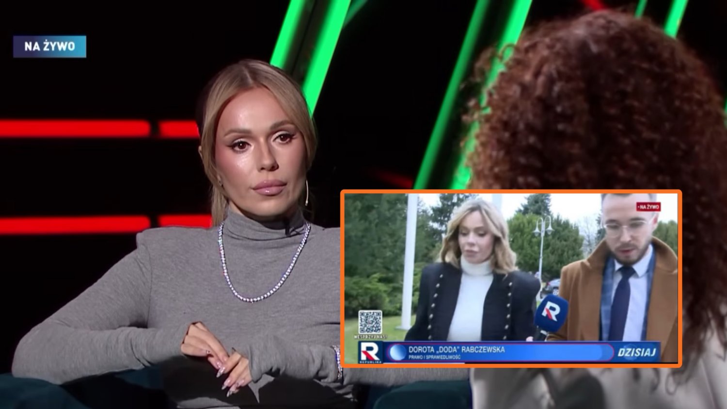 Doda jako działaczka PiS. Takie rzeczy tylko w TV Republika Doda jako działaczka PiS. Takie rzeczy tylko w TV Republika