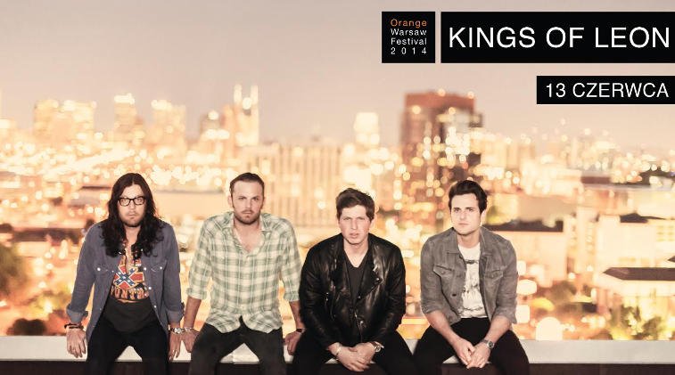 Kings of Leon, jedna z gwiazd tegorocznego Orange Warsaw Festival