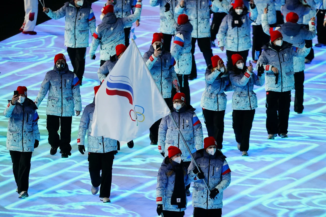 Rosyjski Komitet Olimpijski wystąpił na igrzyskach w Pekinie. Kto wie, czy to nie ostatni start w takiej sportowej formule.
