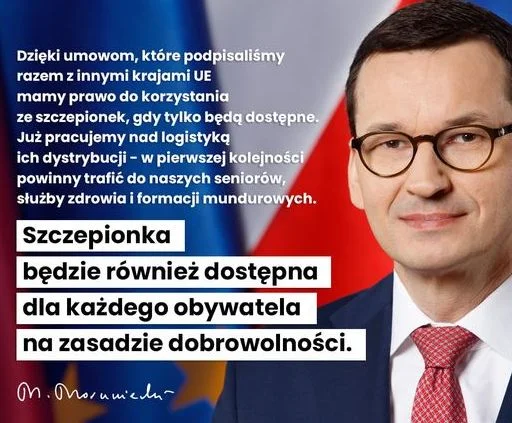 Szczepienia przeciwko covid-19 w Polsce mają być dobrowolne. Pierwsze z 16 mln zamówionych preparatów chroniących przed zakażeniem koronawirusem ma dotrzeć do naszego kraju po 18 stycznia 2021 roku. Szczepionka na COVID — kiedy będzie dostępna? Sprawdzamy terminy i ceny