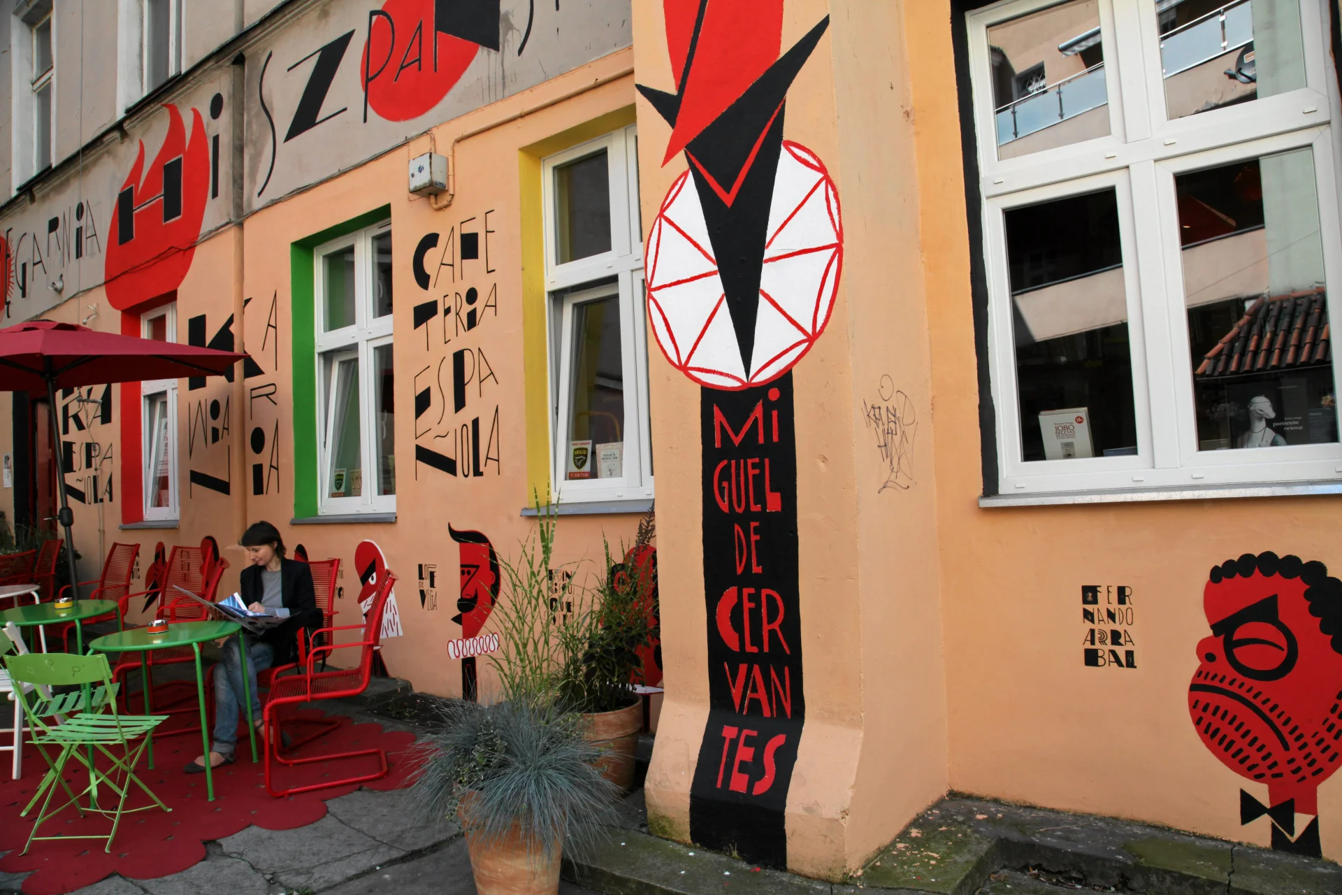 Tak się prezentował mural Tomasza Brody przed zniszczeniem