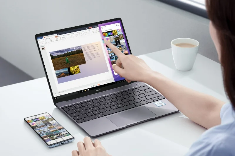 Huawei MateBook 13 zapewnia amatorom laptopów zadowalające warunki do zarówno codziennej pracy, jak i wieczornej rozrywki przy filmie