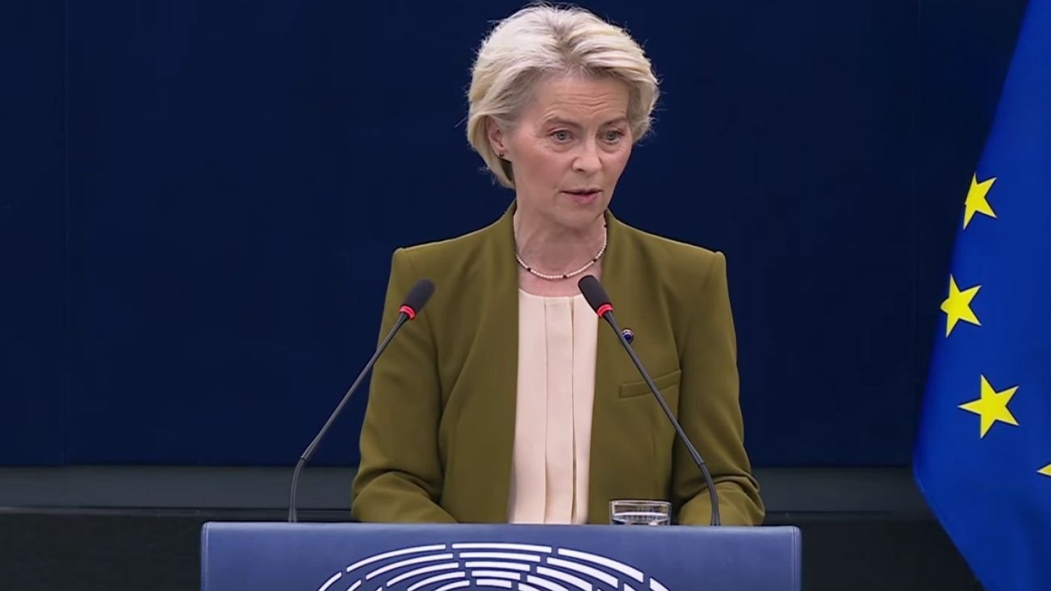 Tak Von der Leyen mówiła o "solidarności z Polską". Dostała owację na stojąco Tak Von der Leyen mówiła o "solidarności z Polską". Dostała owację na stojąco