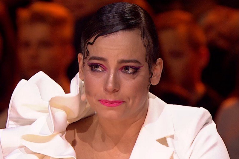 Anna Mucha nie mogła powstrzymać łez.