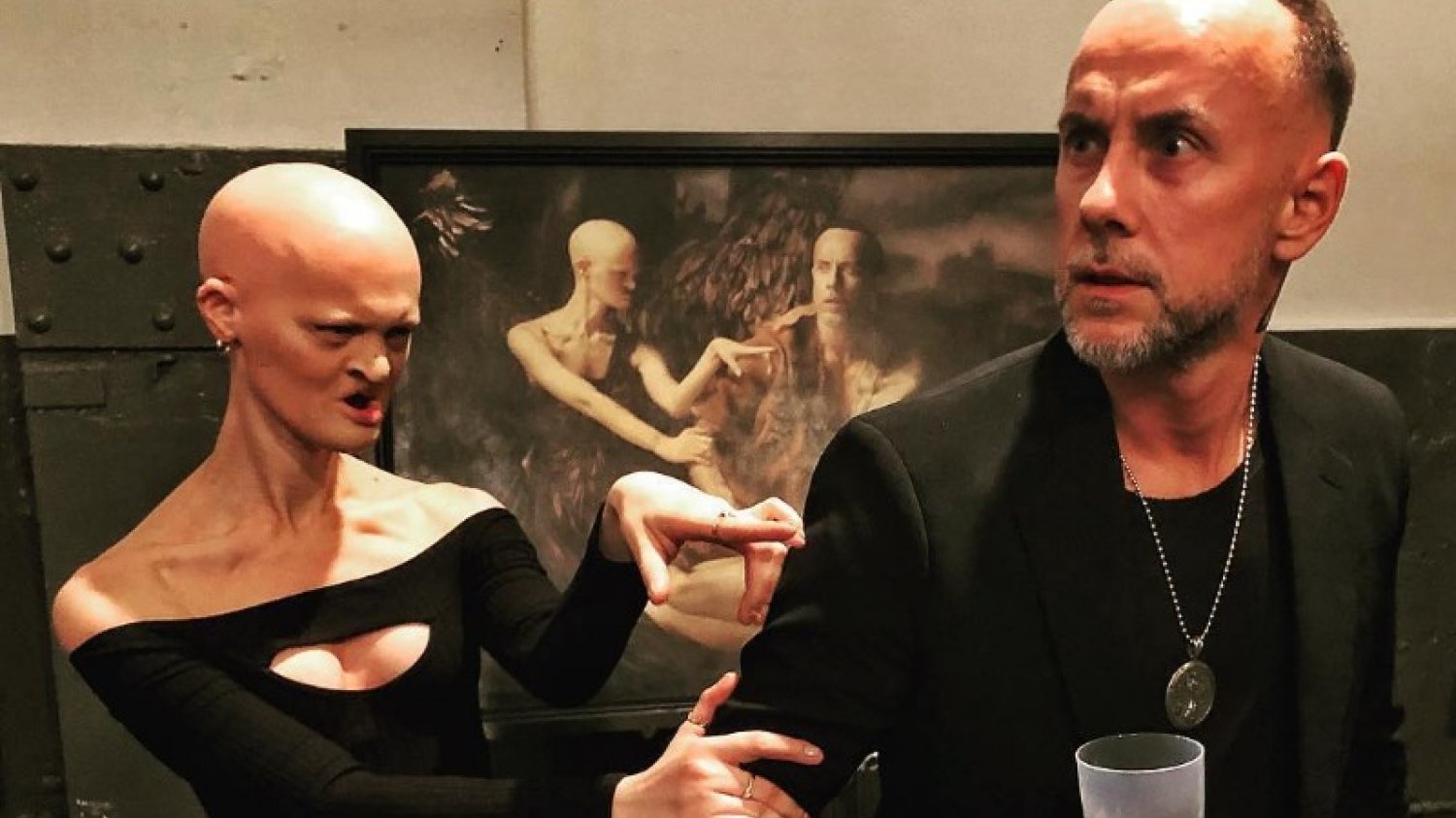 Melanie Gaydos i Nergal stworzyli wyjątkową sesję zdjęciową, która wielu może zbulwersować