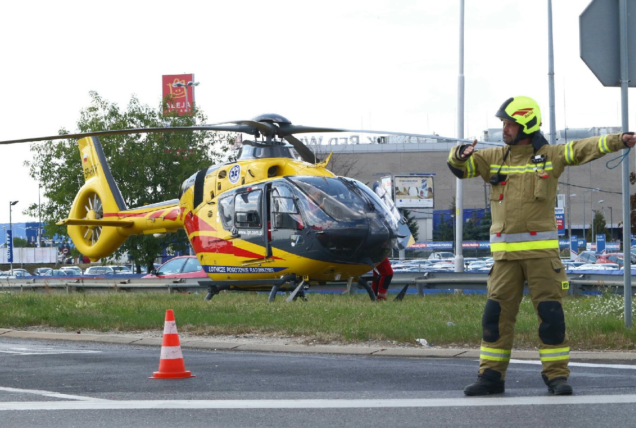 Podlasie. Wypadek kolumny rządowej. Dwoje dzieci w szpitalu.
