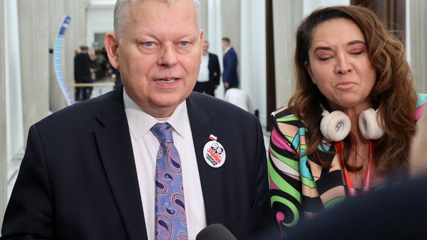Suski o zamieszaniu w Sejmie i blokowaniu mównicy. "Nie jesteśmy świrami"