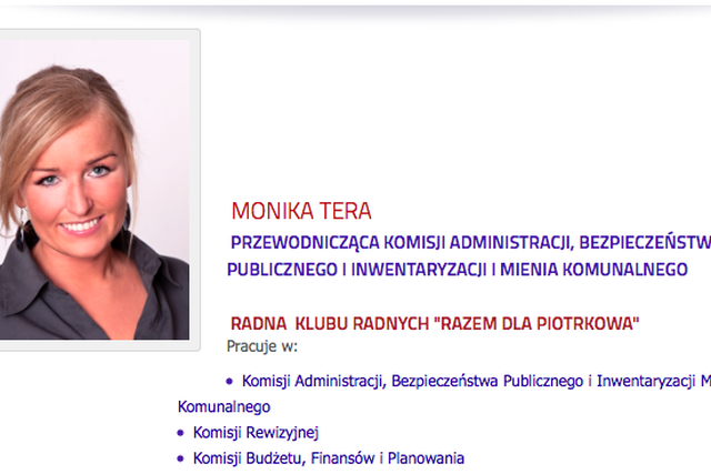 Prawicowa radna robi majątek na seksstronach.
