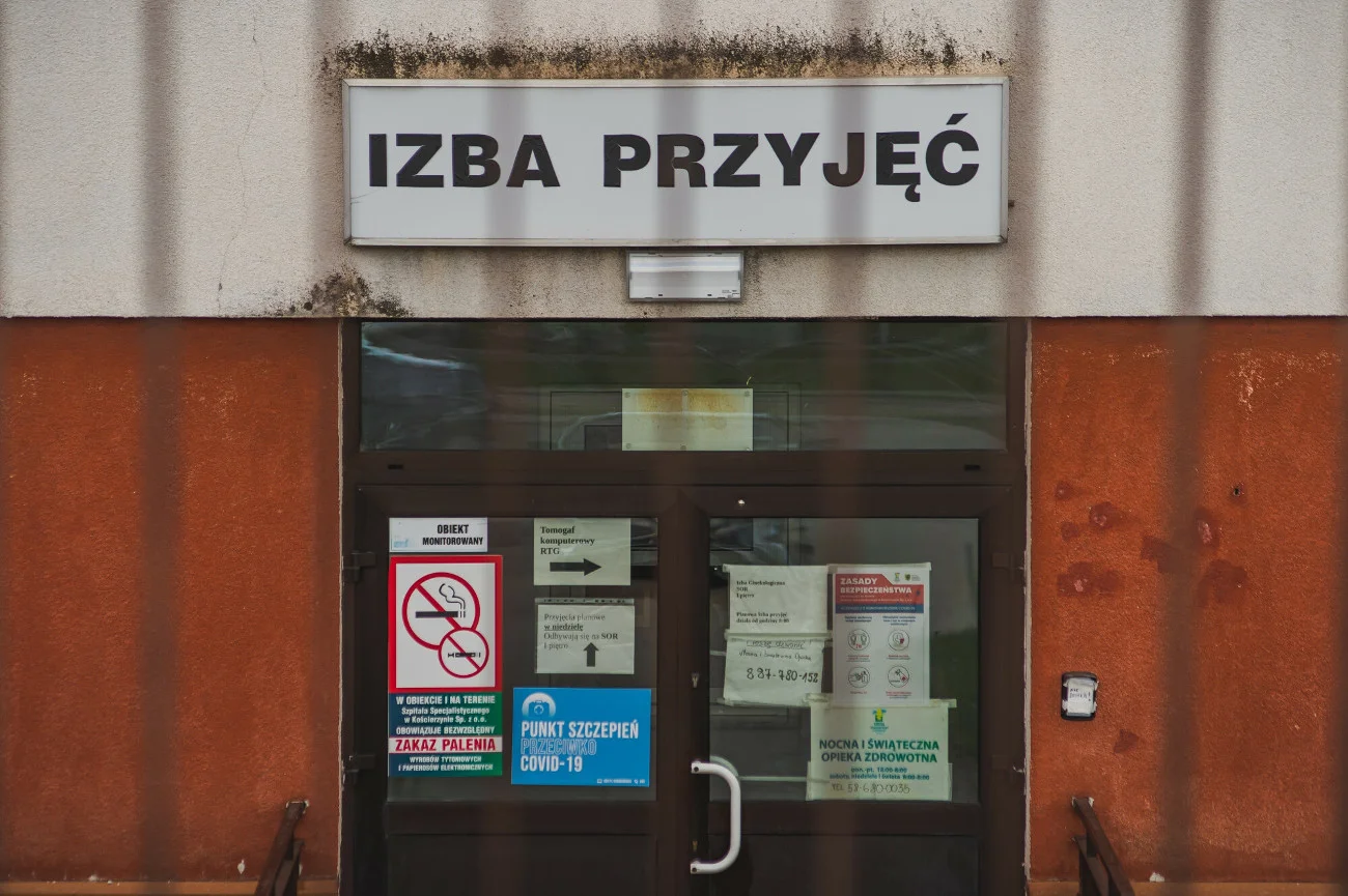 Szpital w Kościerzynie, Izba Przyjęć.
