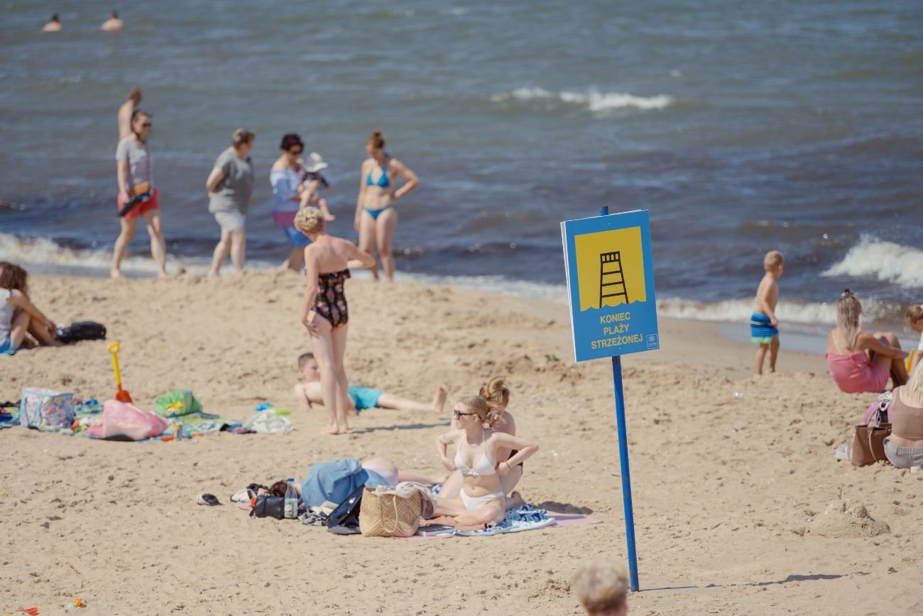 Nie musisz zamarzać podczas kąpieli w Bałtyku. W tych miejscach woda jest najcieplejsza
