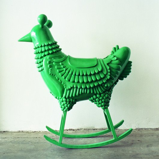 green chicken