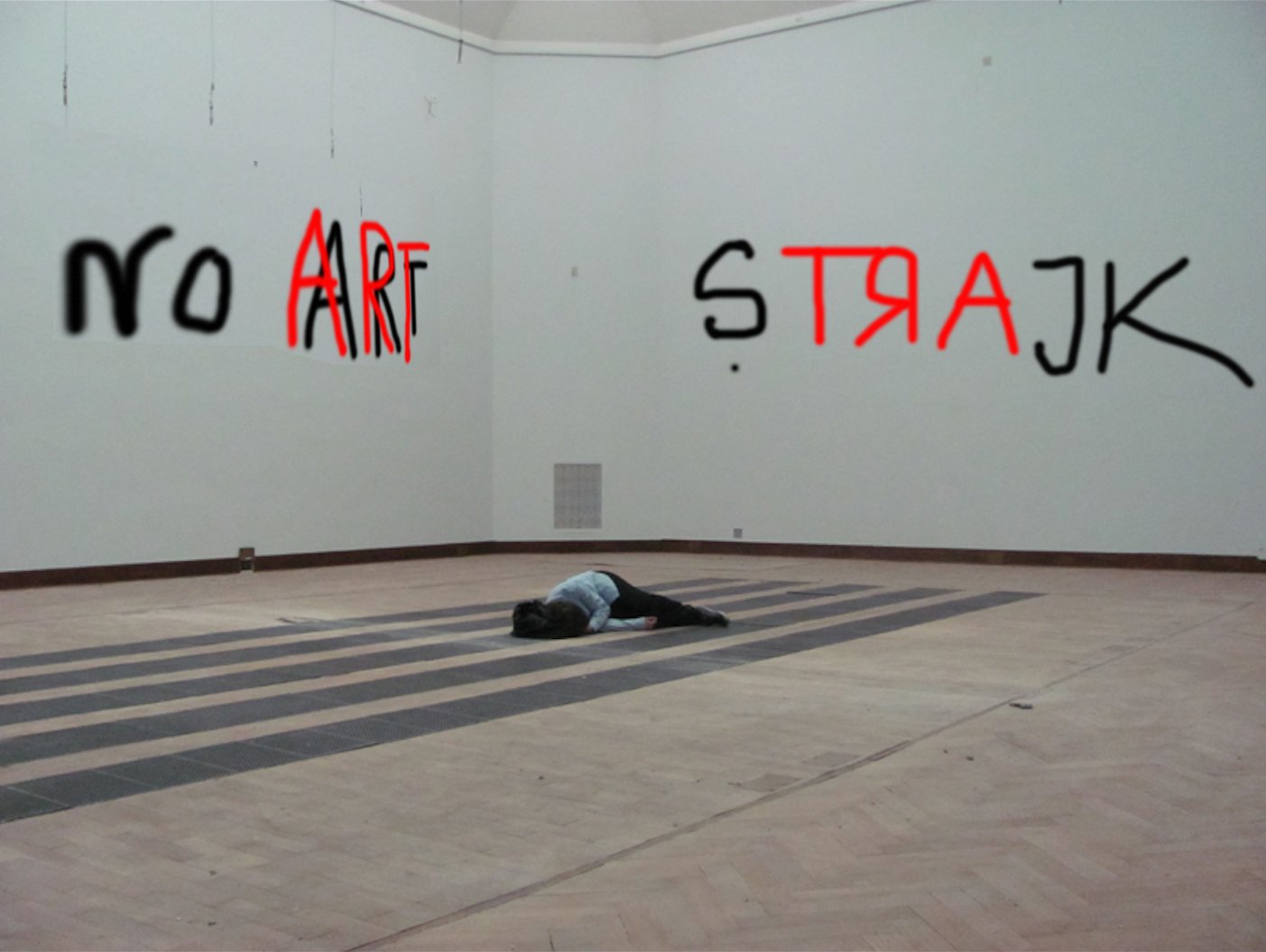 JANIN, "NATIONAL MUSEUM. NO-ART-ART-STRAJK", 2012