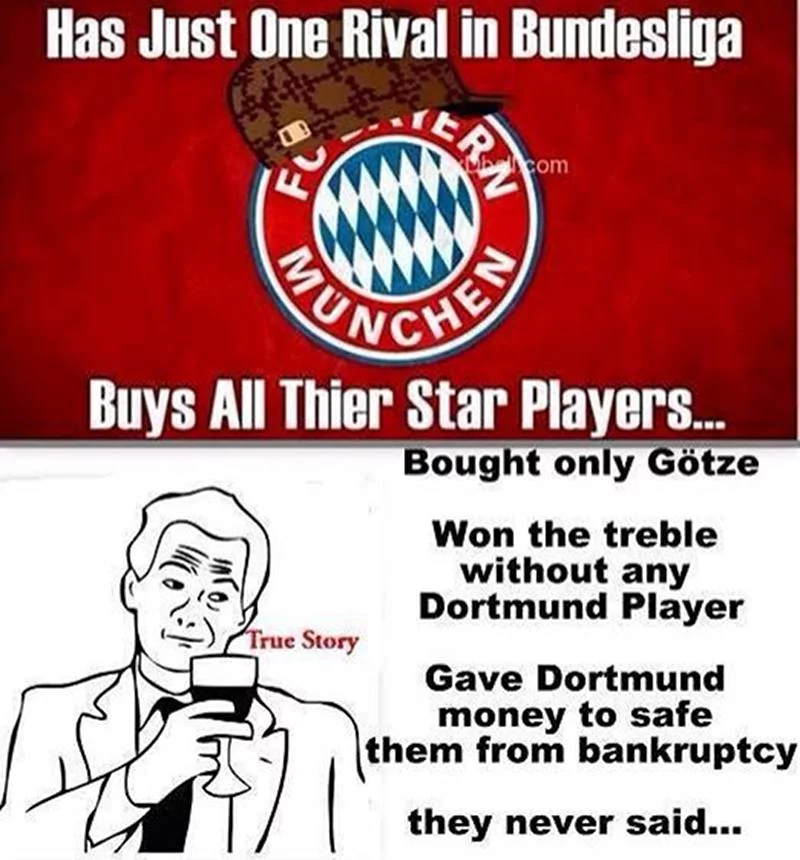 Bayern wcale nie osłabił Borussii Dortmund