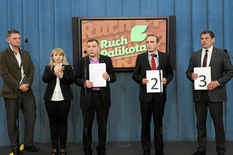 Ruch Palikota robi się coraz mniejszy