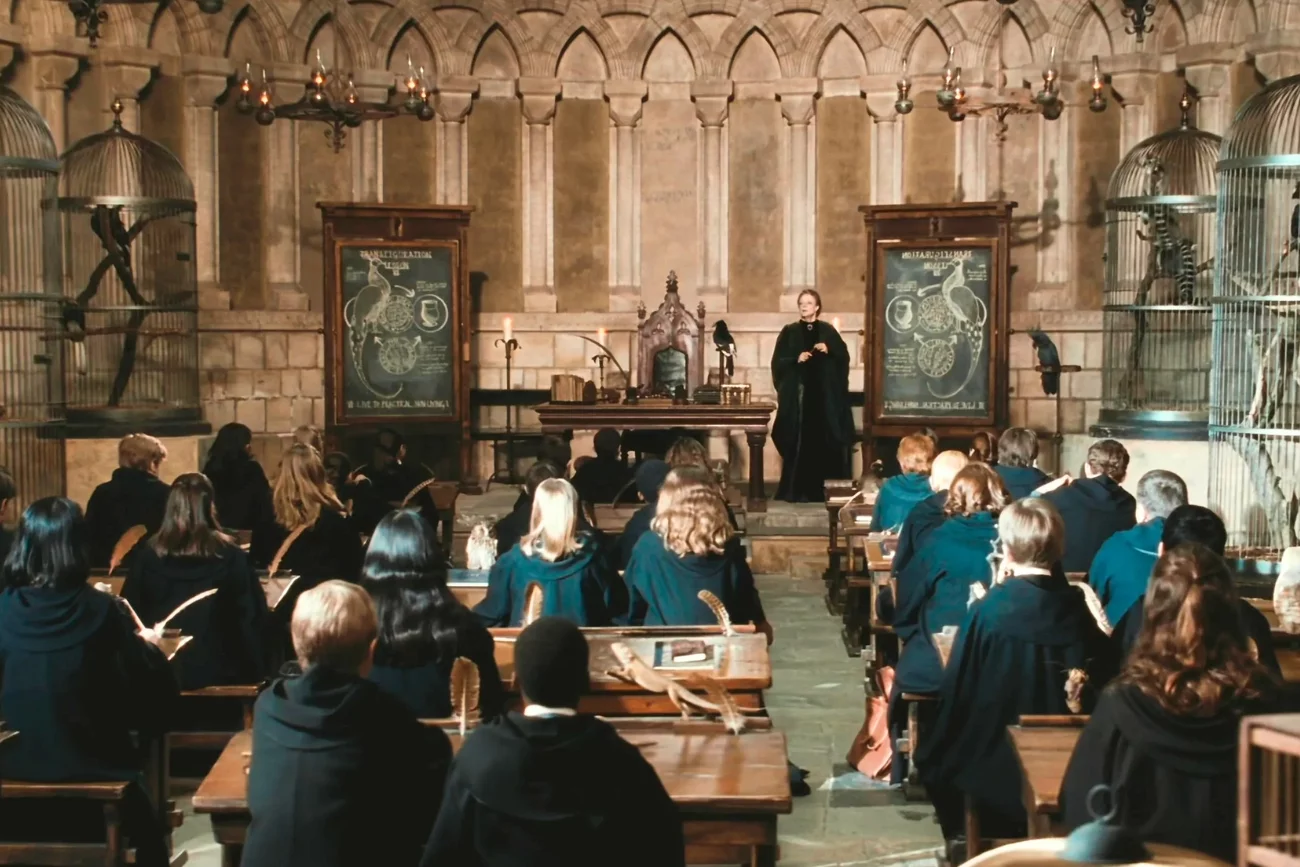 Kadr z filmu "Harry Potter i Komnata Tajemnic"
