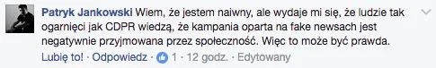 Niby tak, ale jednak inni tak robią