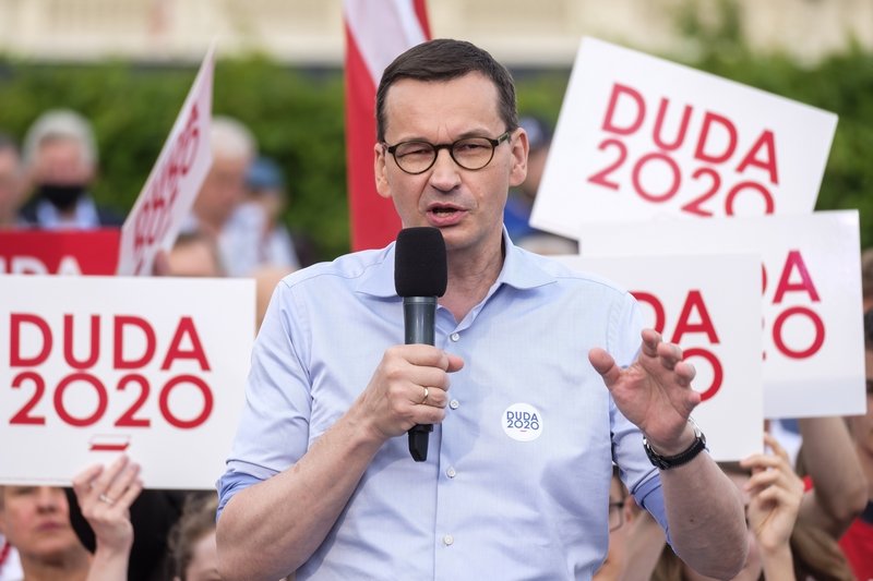 Do sprzeczki doszło podczas spotkania z premierem Morawieckim.