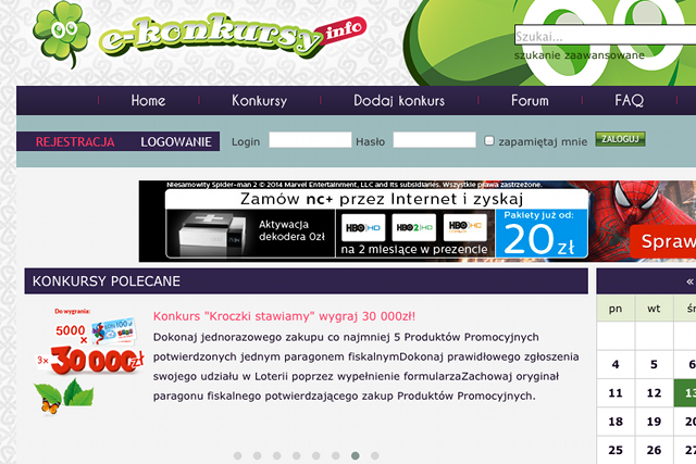 Konkursy mogą być sposobem na życie