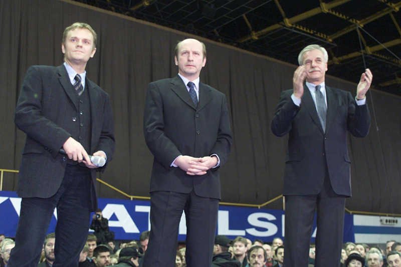 Z trzech tenorów zakładających PO został tylko jeden, który na początku miał najsłabszą pozycję.