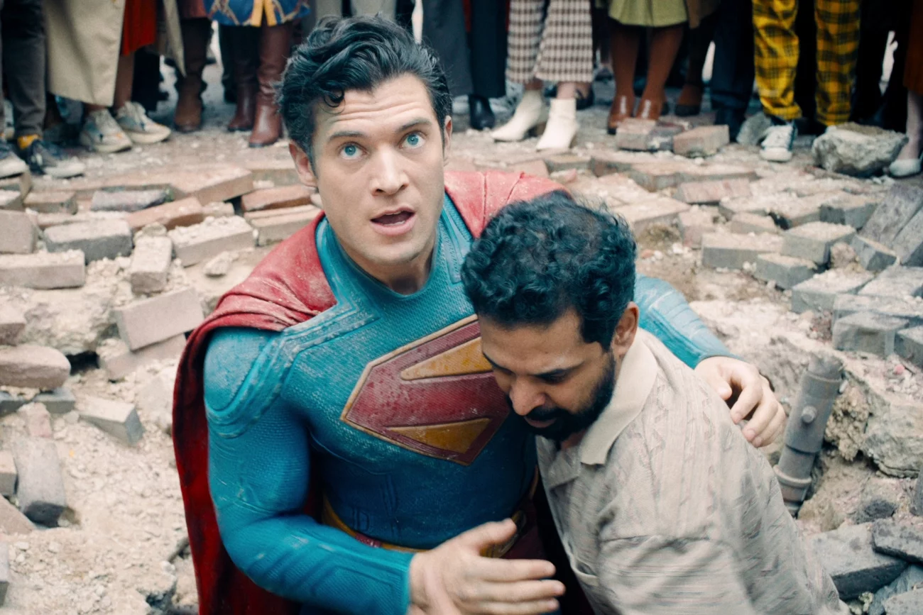 David Corenswet w filmie "Superman"