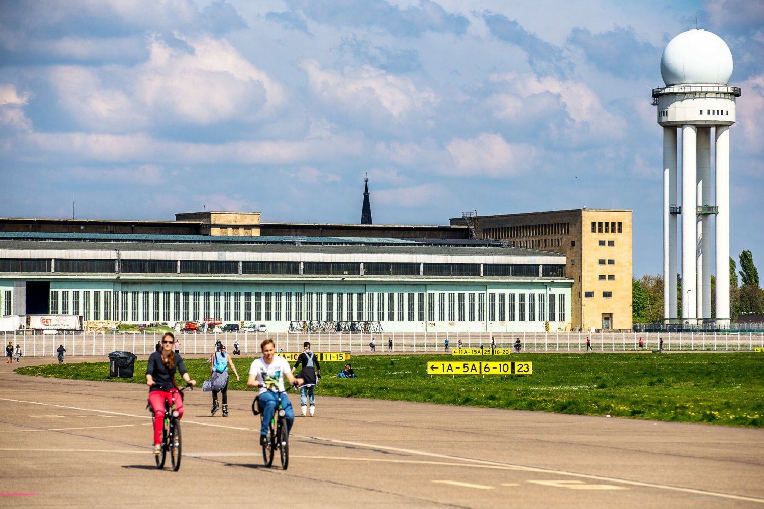 Dobra pogoda w Berlinie w Niemczech