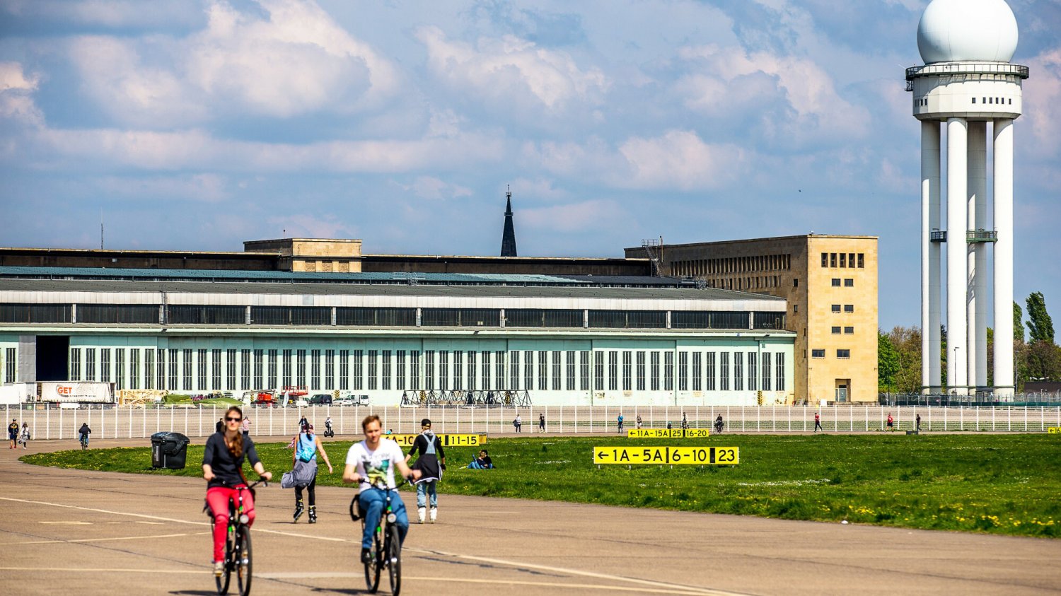 Dobra pogoda w Berlinie w Niemczech
