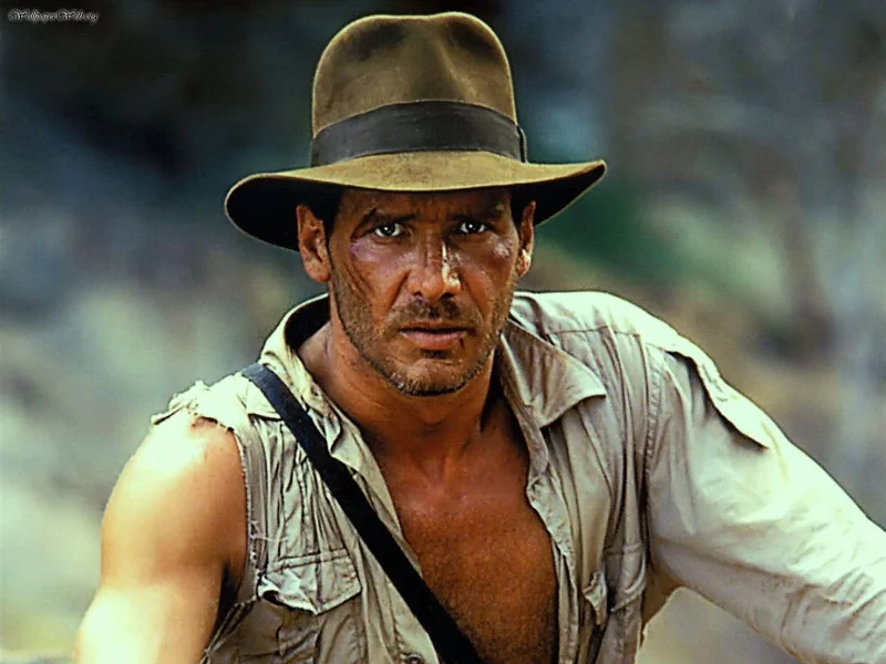 Indiana Jones - najsłynniejszy archeolog świata, choć... fikcyjny.•Domena Publiczna