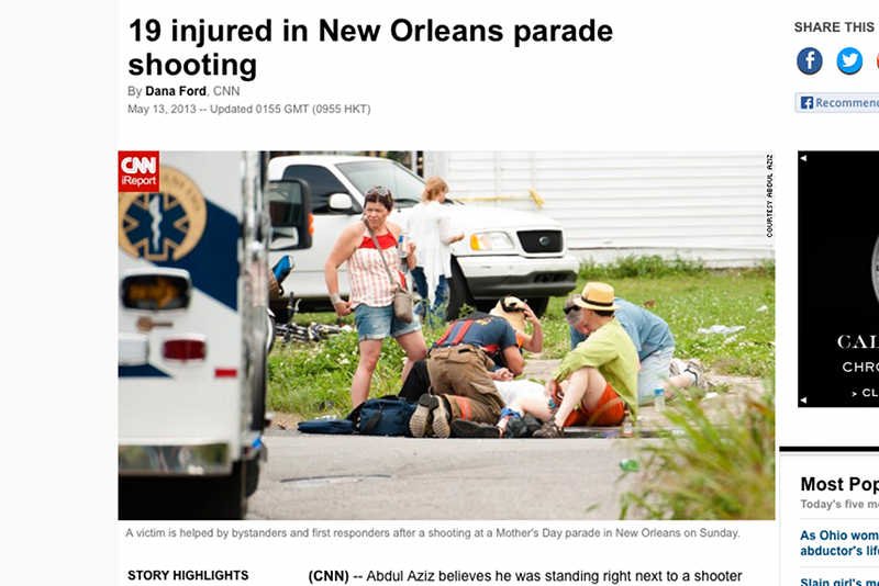 19 osób rannych w strzelaninie w Nowym Orleanie. Do tragedii doszło na paradzie z okazji Dnia Matki .