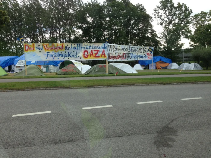 Obozowisko w Malmö