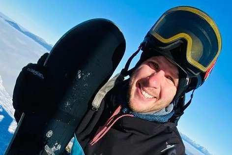 Filip Chajzer stracił deskę snowboardową