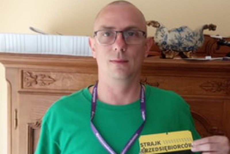 7 i 8 maja na ulice Warszawy wyszli przedsiębiorcy. Pan Marcin był jednym z uczestników.