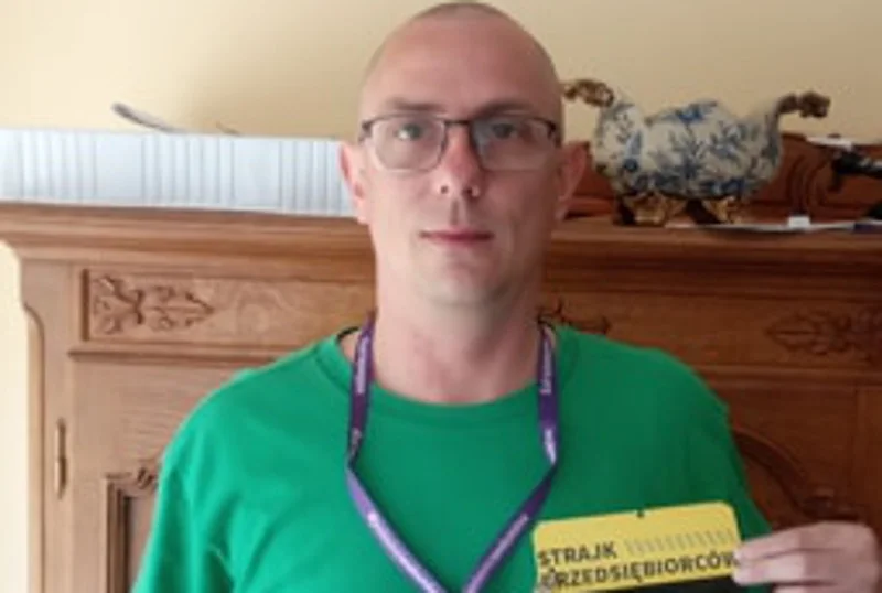 7 i 8 maja na ulice Warszawy wyszli przedsiębiorcy. Pan Marcin był jednym z uczestników.