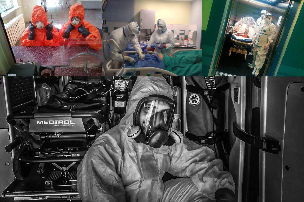 Lekarze odpowiedzieli Jackowi Sasinowi, który posądził ich o brak zaangażowania w czasie epidemii koronawirusa. 47 zdjęć, które mówią więcej niż 1000 słów.