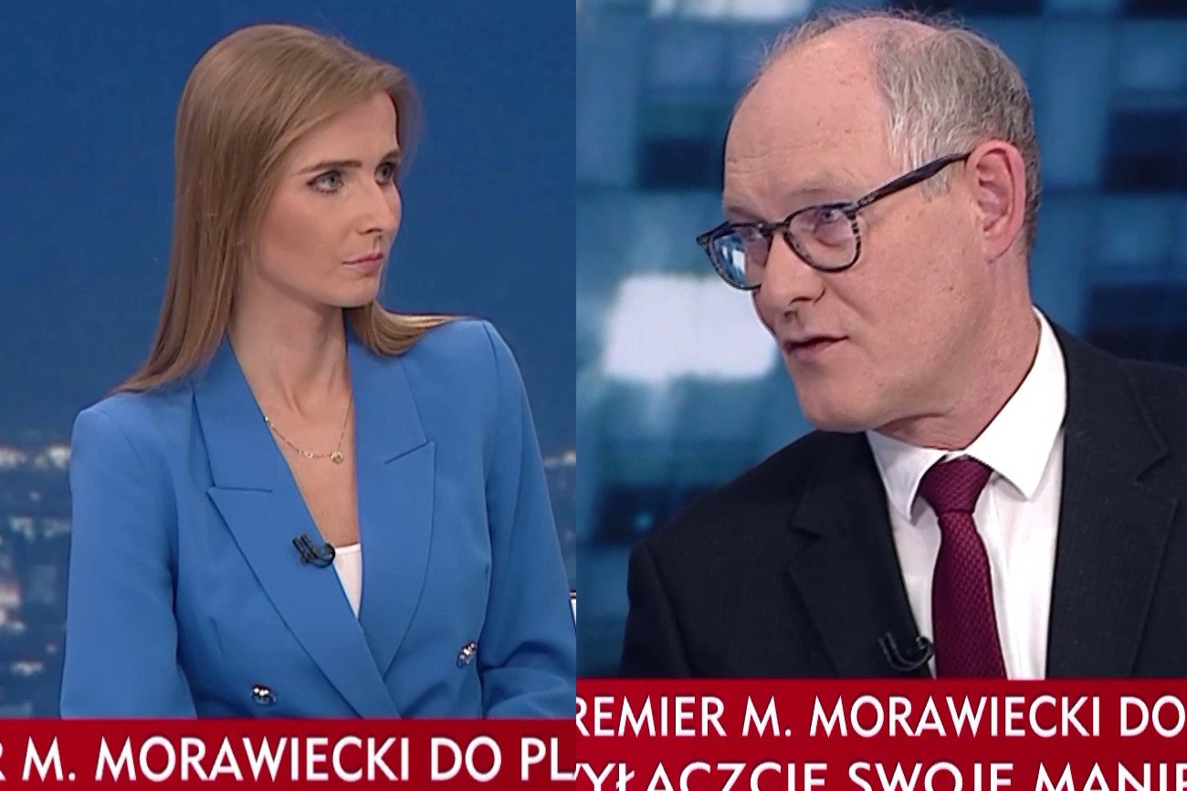 Poseł Robert Kwiatkowski w TVP Info usłyszał pytanie o manipulację.