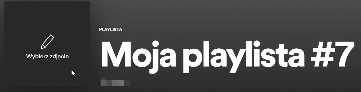 Jak zmienić zdjęcie własnej playlisty na Spotify