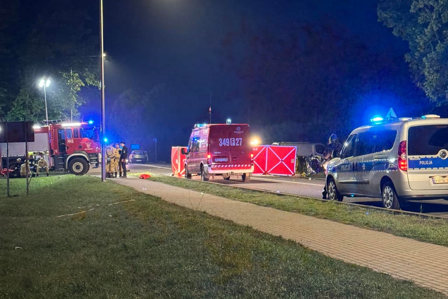 Kargowa. Matka, córka i wnuczka śmiertelnie potrącone.