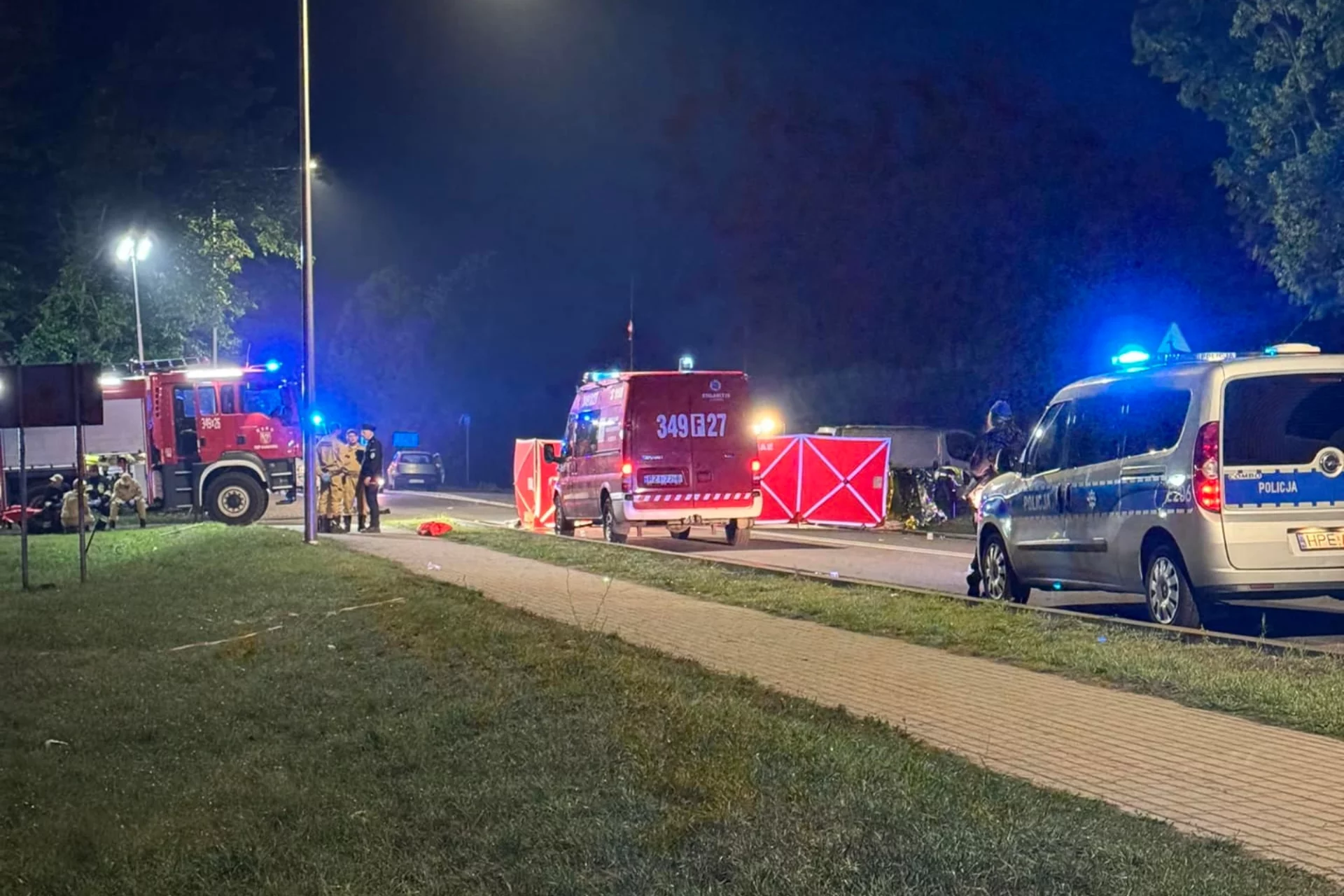 Kargowa. Matka, córka i wnuczka śmiertelnie potrącone.