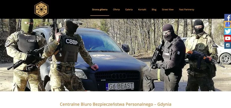 Tak reklamuje się Centralne Biuro Bezpieczeństwa Personalnego.